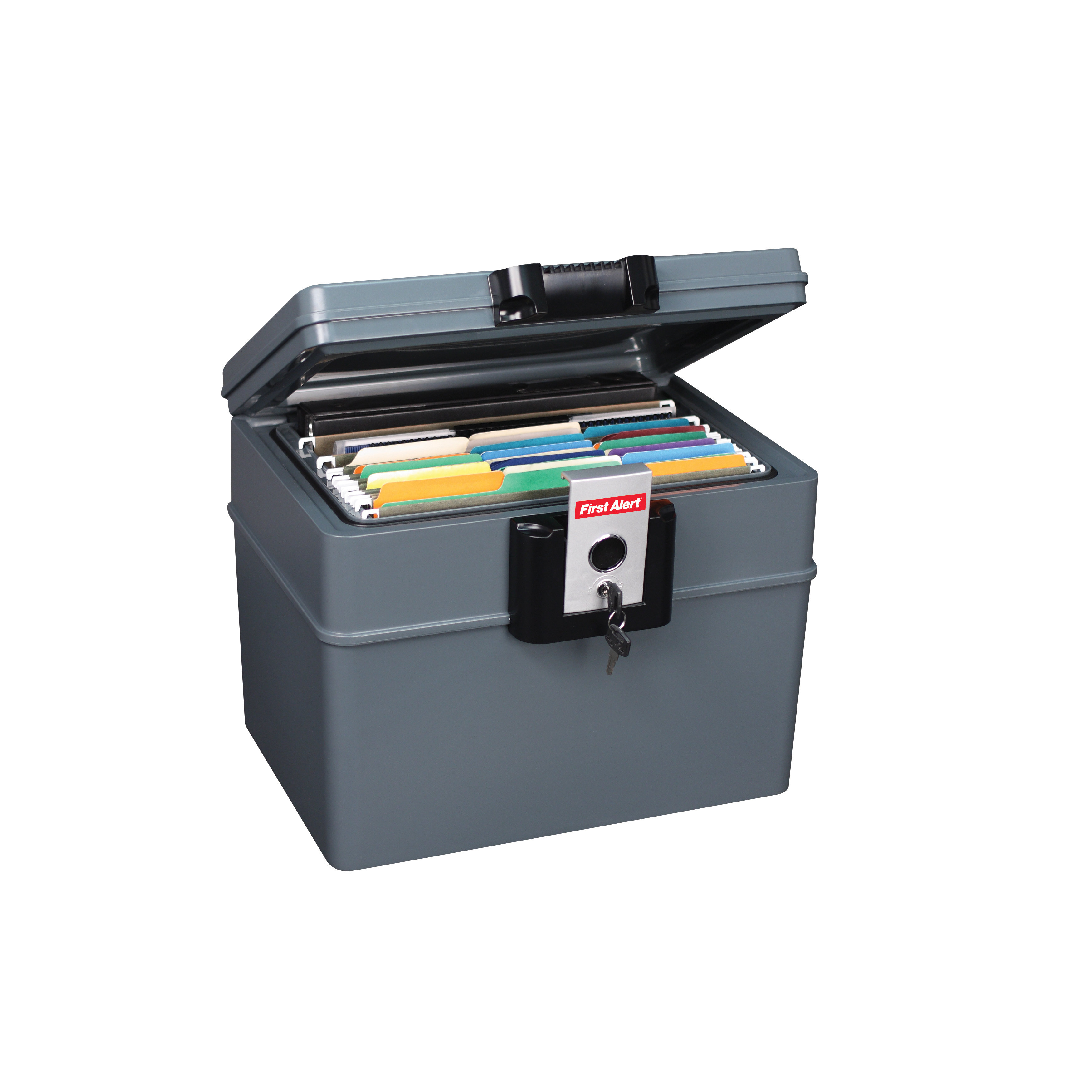First Alert Waterproof/Fireproof File Safe with Key Lock & Reviews