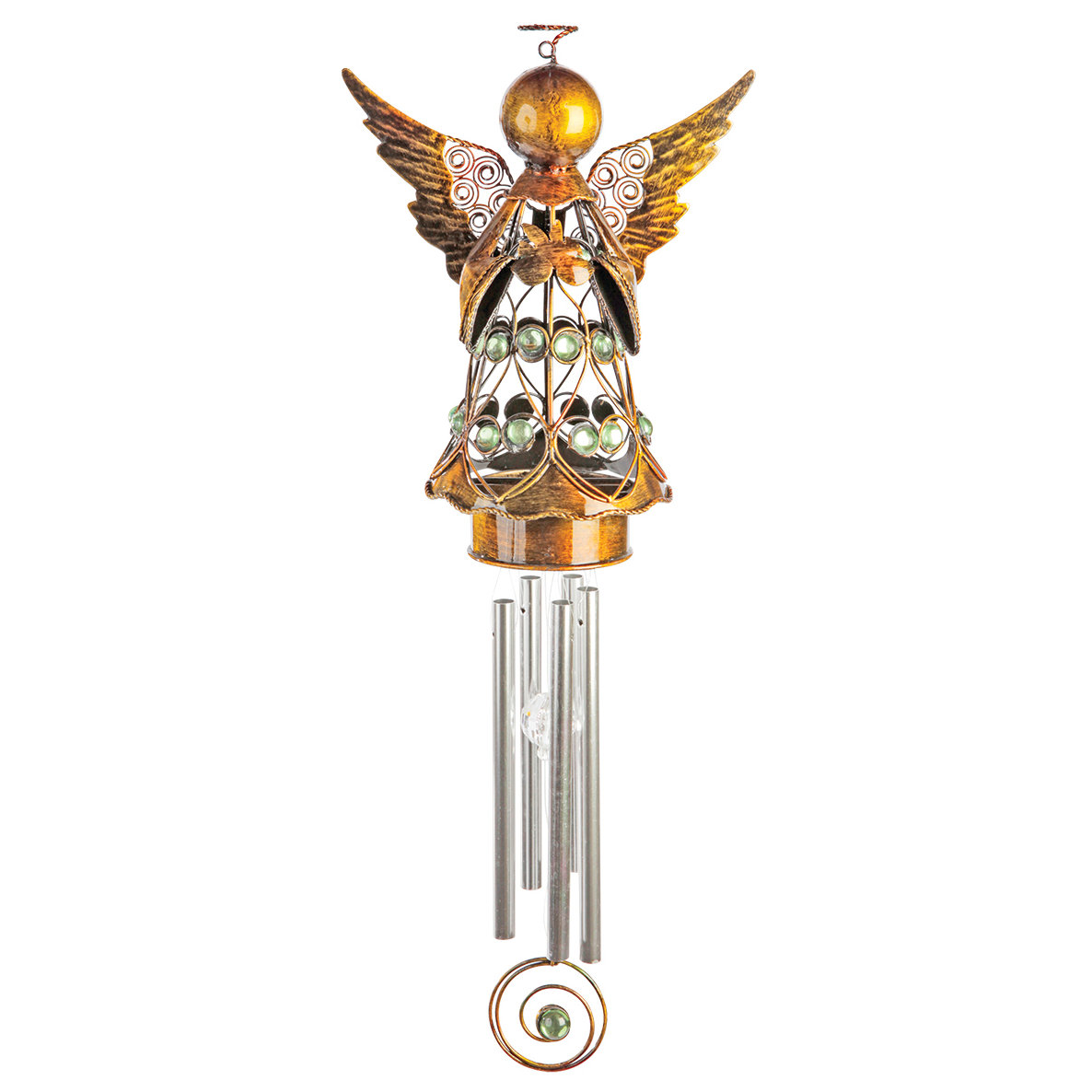Exhart Angel Wind Chime Reviews Wayfair Exhart Angel Wind Chime