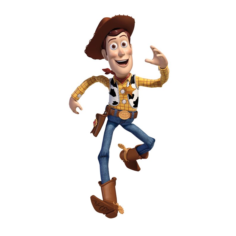 Room Mates Toy Story Woody Giant Wall Decal & Reviews | Wayfair