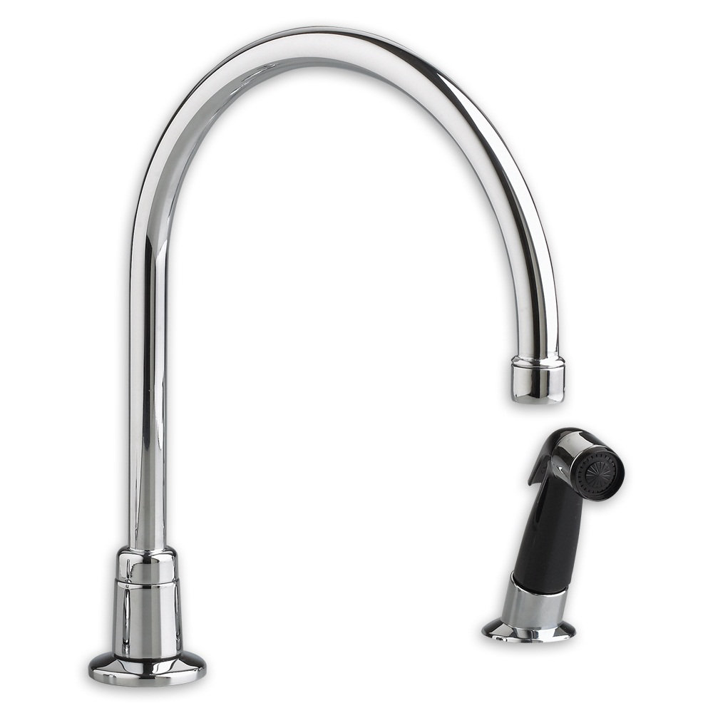 American Standard Heritage Widespread Gooseneck Kitchen Faucet with