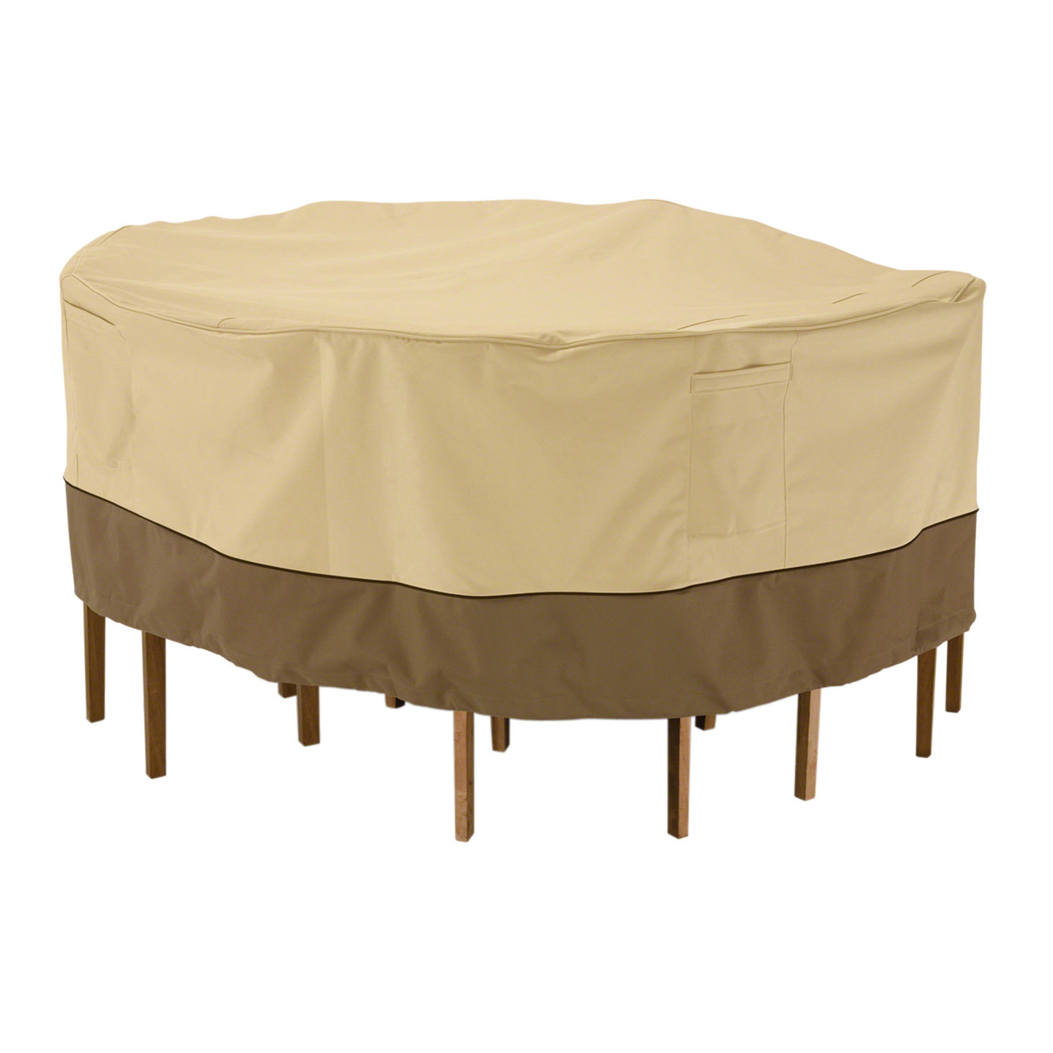 Classic Accessories Round Table And Chair Cover Reviews Wayfair Ca Classic Accessories Round Table And Chair Cover