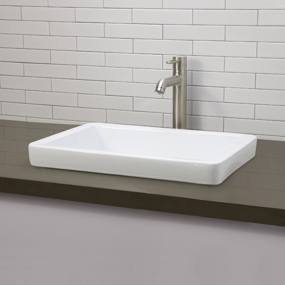 Decolav Classically Redefined Semi Recessed Bathroom Sink Decolav Classically Redefined Semi Recessed Bathroom Sink