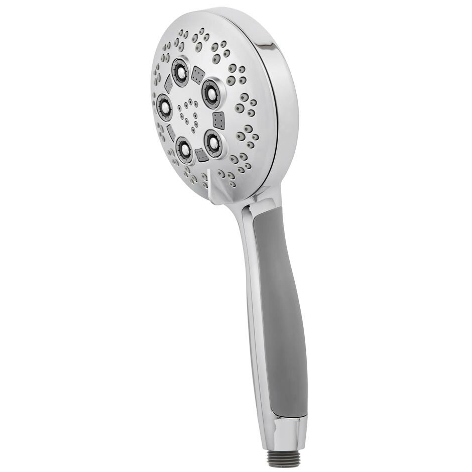 What are some different types of shower heads offered by Speakman?