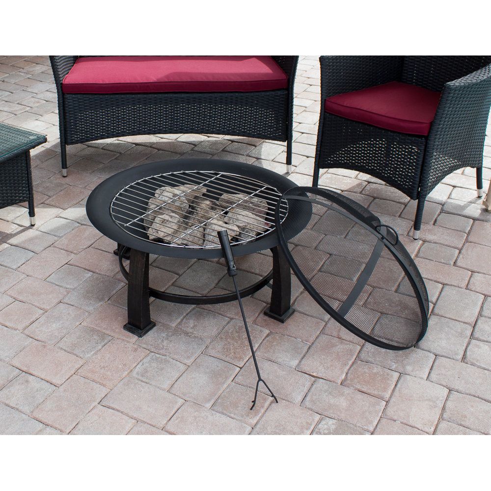 AZ Patio Heaters Wood Burning Fire Pit & Reviews Wayfair