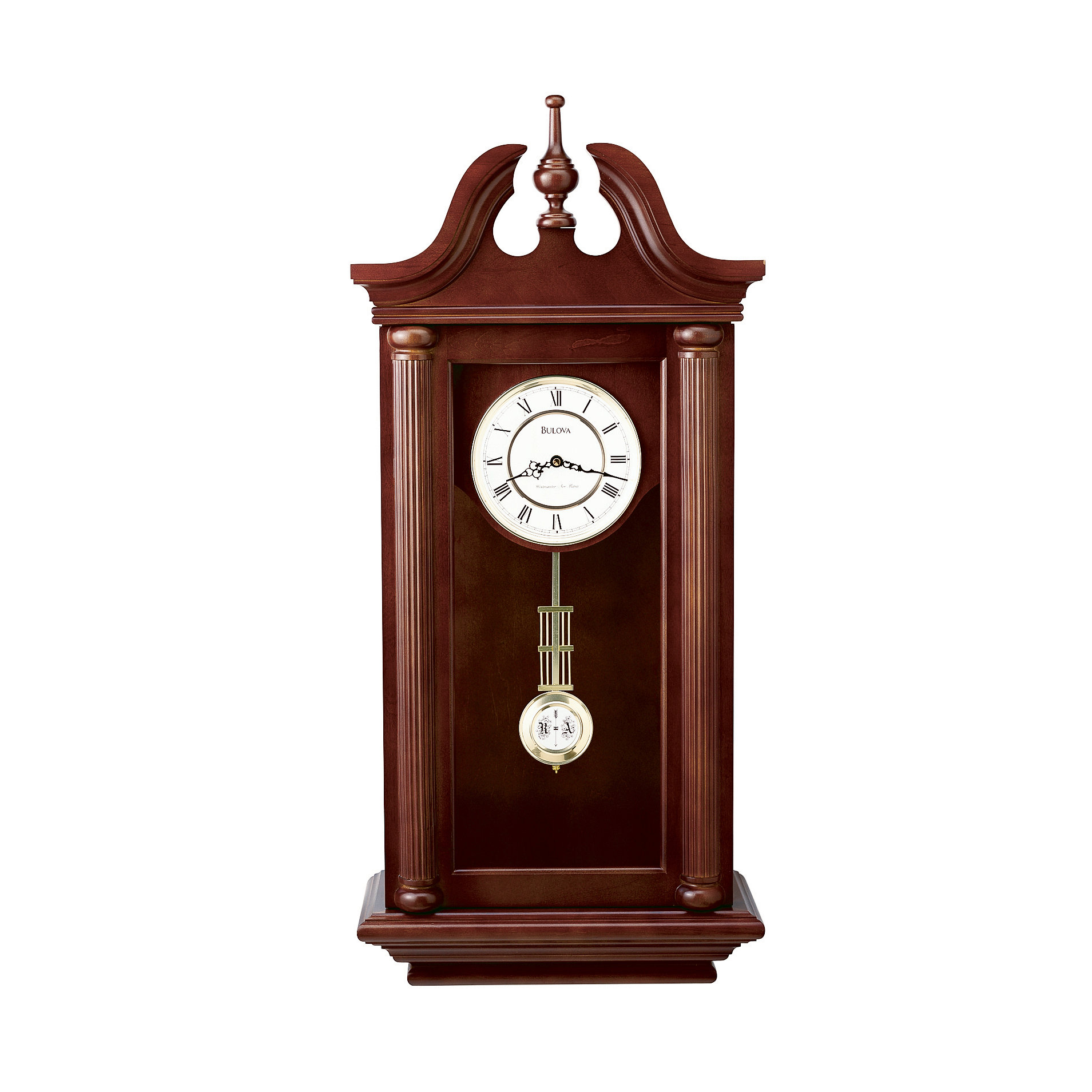 Bulova Manchester Pendulum Wall Clock & Reviews Wayfair